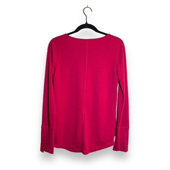 Mountain Hardwear Notch Neck Long Sleeve in Red Size S - Picture 6 of 9